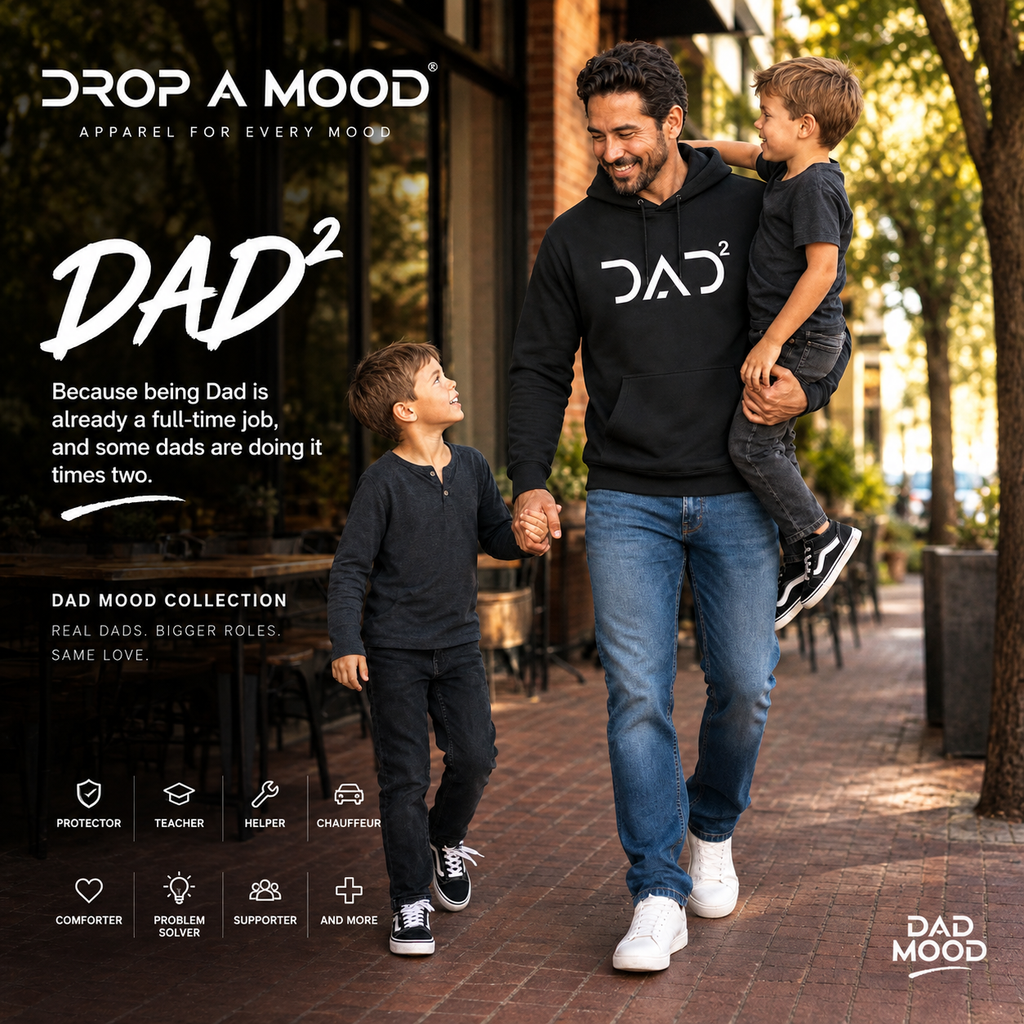 DAD² — Unisex Hoodie — White