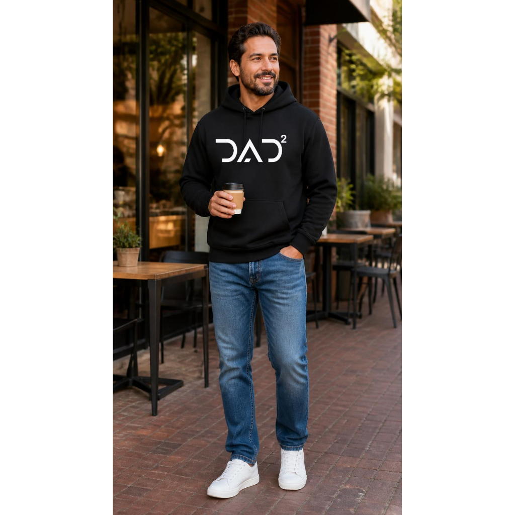 DAD² — Unisex Hoodie — White