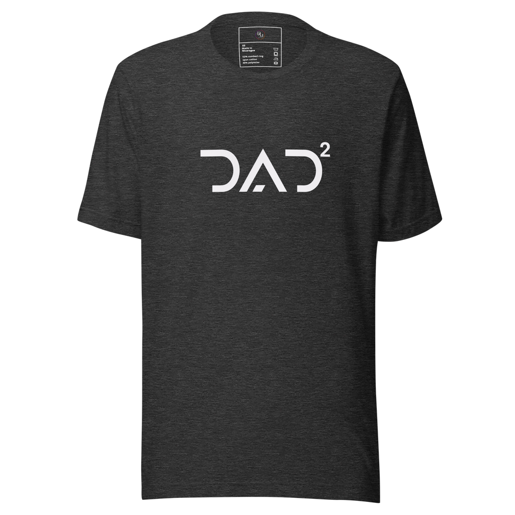DAD² — Unisex T-Shirt — White