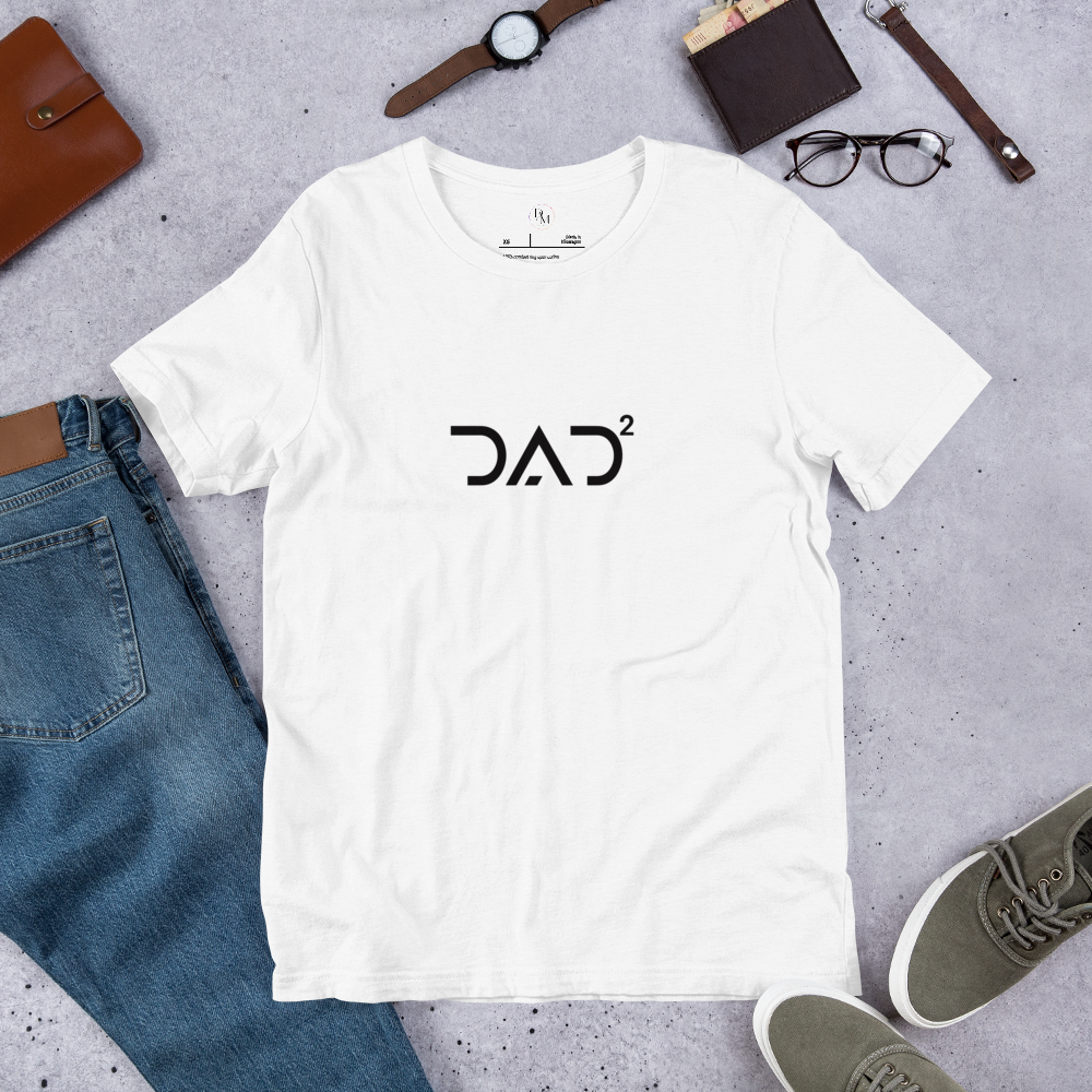 DAD² — Unisex T-Shirt — Black